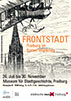 Plakat Frontstadt Freiburg im ersten Weltkrieg